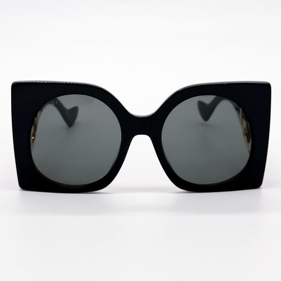 NEW GUCCI SUNGLASSES GUCCI GG1254S 001 BUTTERFLY SHAPE EYEWEAR GUCCI - Picture 5 of 11